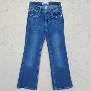 FORTNER FRENZY Girls Dark Blue Bootcut Jeans